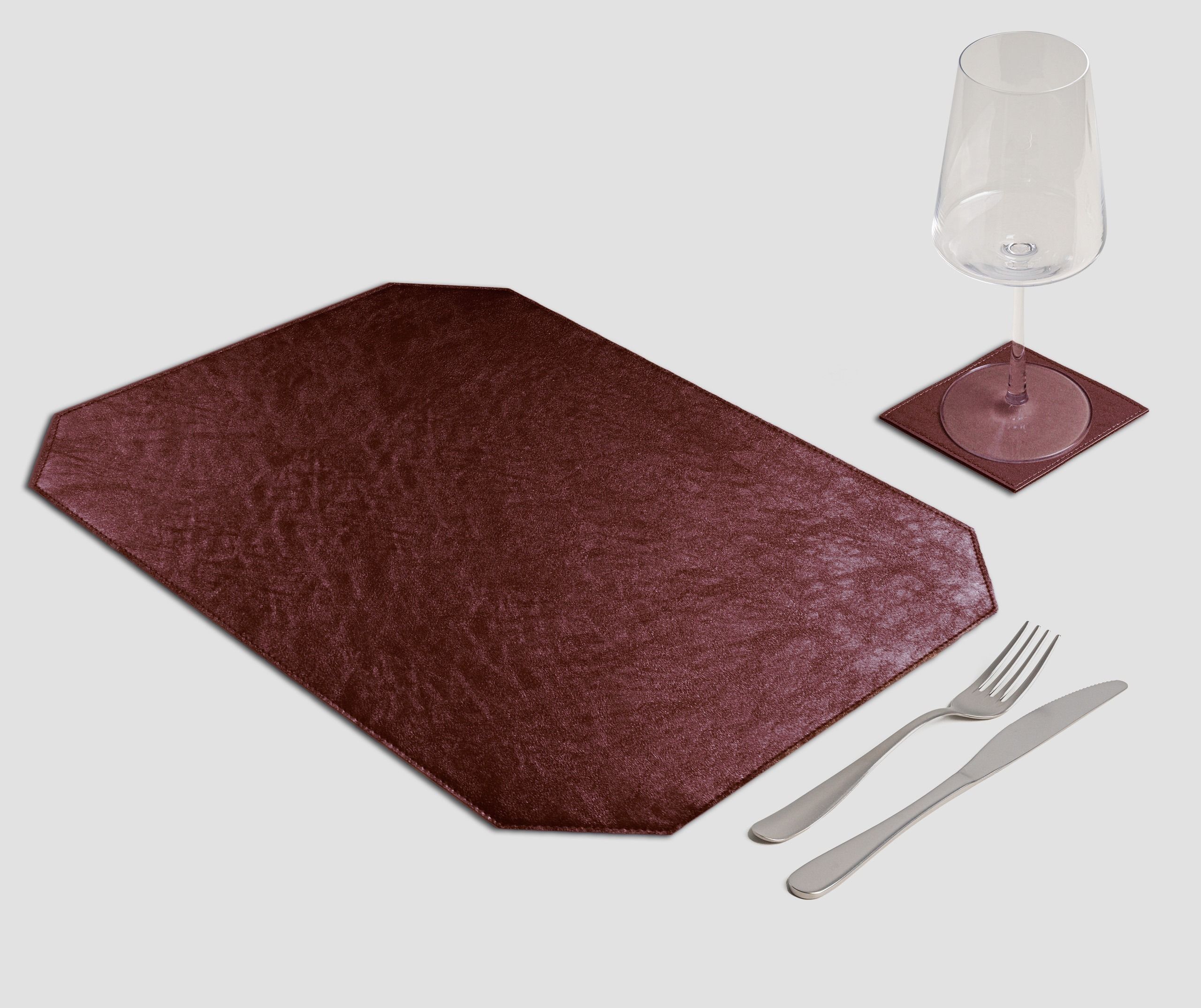 Wosde - La tovaglietta professionale personalizzata Wosde Tovaglietta Vassoio Metal bordeaux