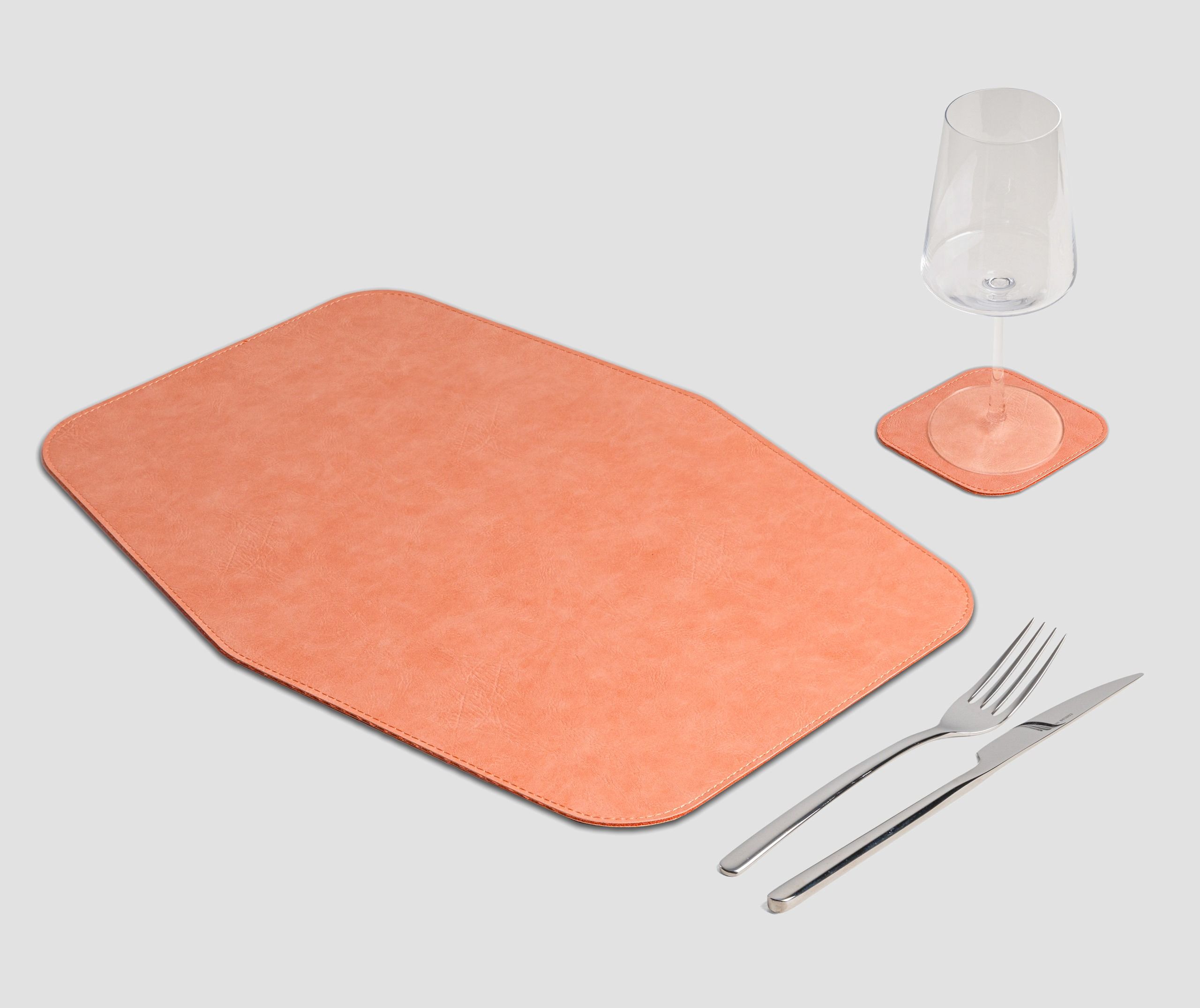 Wosde - La tovaglietta professionale personalizzata Wosde Mantel individual vintage con diseño de libro de salmón