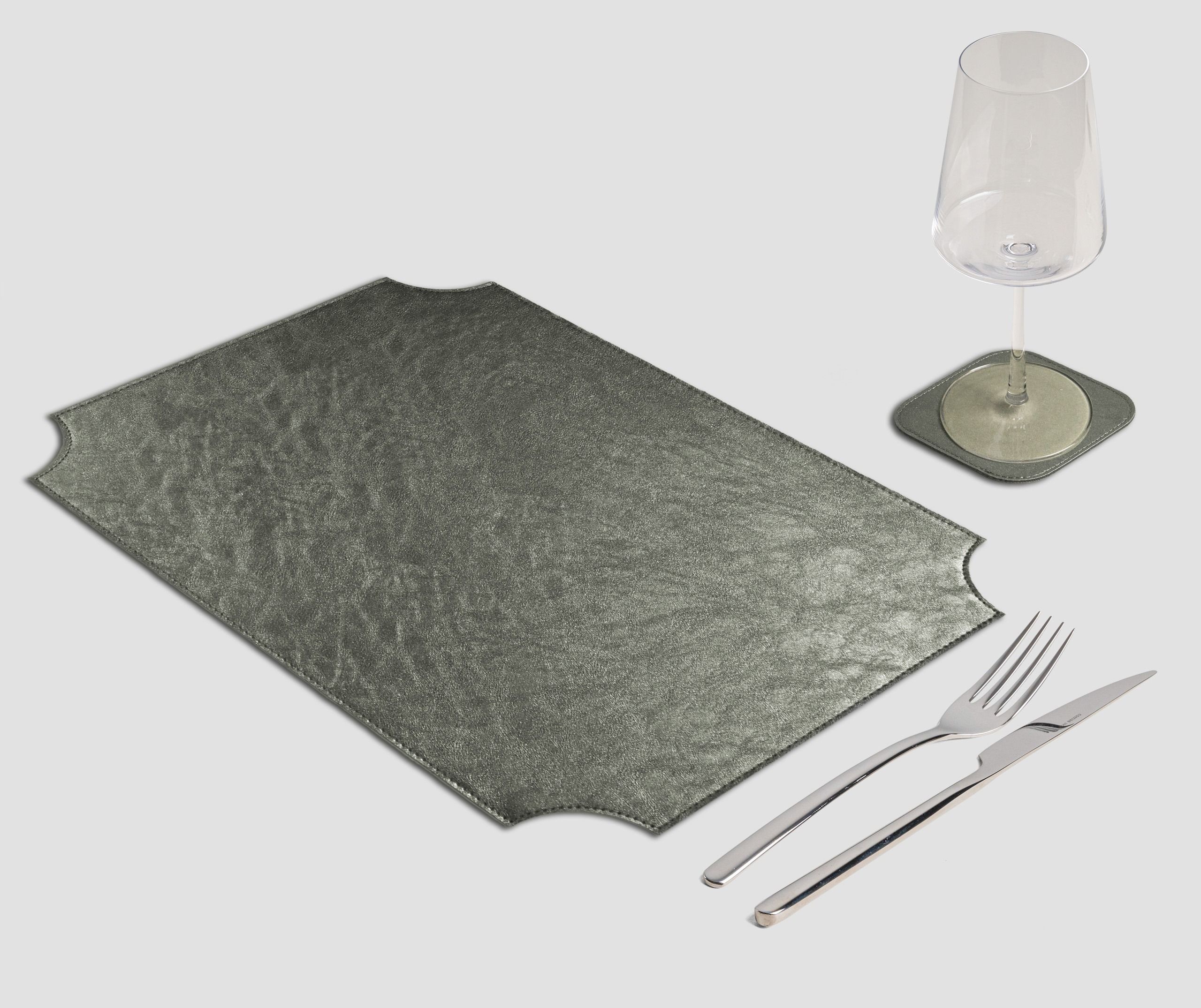 Wosde - La tovaglietta professionale personalizzata Wosde Mantel individual rectangular barroco metal peltre