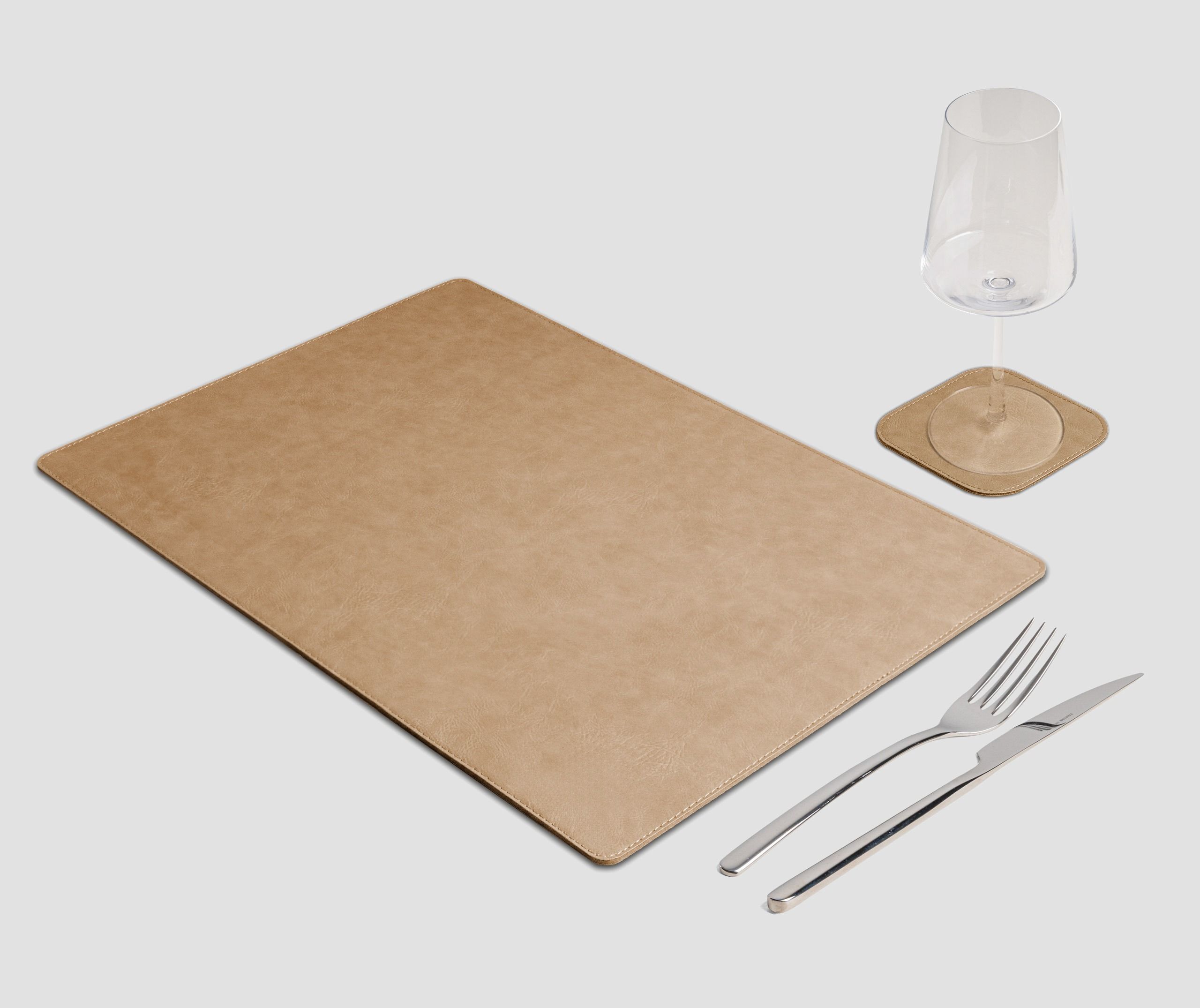 Wosde - La tovaglietta professionale personalizzata Wosde Tovaglietta Rettangolare gourmet Vintage sabbia