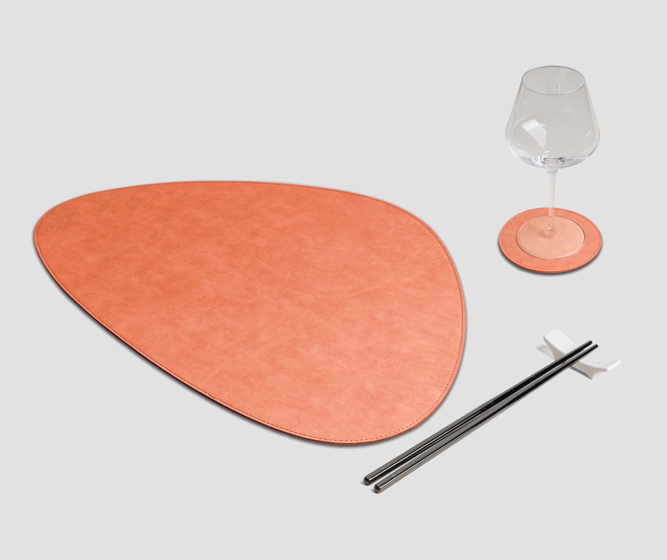 Wosde - La tovaglietta professionale personalizzata Wosde Tovaglietta Stone Vintage salmone